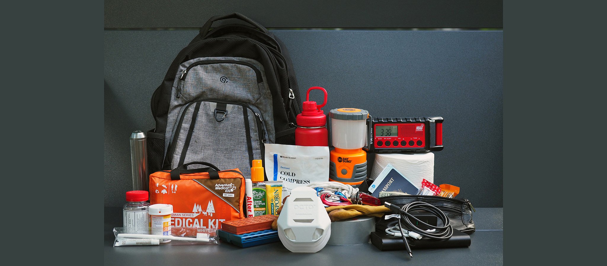 Emergency Preparedness Backpack Red Cross Deluxe